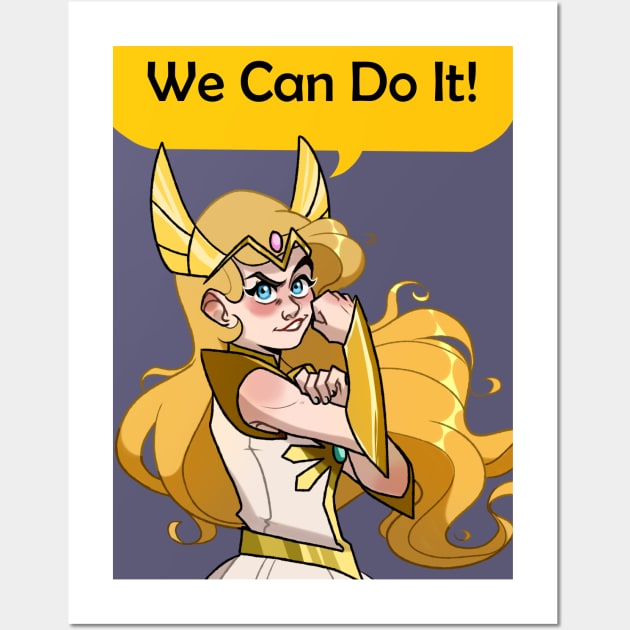 She-Ra Adora Wall Art by gaypompeii